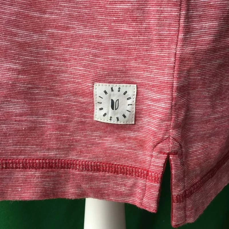 Mens Linksoul Martin Textured Short Sleeve Currant Red Golf Polo – Large – 44″ Chest 4 Mens Linksoul Martin Textured Short Sleeve Currant Red Golf Polo – Large – 44″ Chest - Image 2