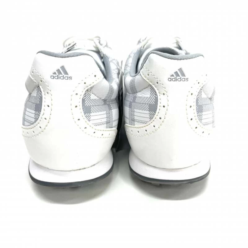 Ladies Adidas Driver Grace White Leather Golf Shoes – UK Size 5.5 – US 7 – EU 38. 5 Ladies Adidas Driver Grace White Leather Golf Shoes – UK Size 5.5 – US 7 – EU 38. - Image 3