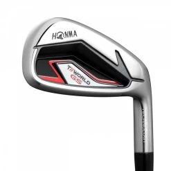 Custom Honma T//World GS Iron Set 5-10 (6 Clubs) W/ Recoil 110 F4 Stiff Flex Shafts