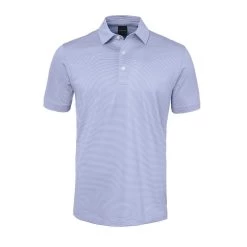 Mens Dunning Short Sleeved Jersey Golf Polo Shirt- Small 40-42″