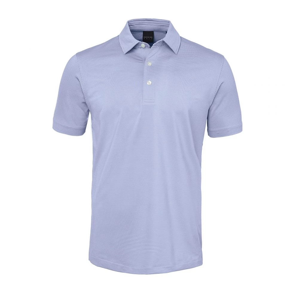 Mens Dunning Short Sleeved Jersey Golf Polo Shirt- Small 40-42″ 3 Mens Dunning Short Sleeved Jersey Golf Polo Shirt- Small 40-42″