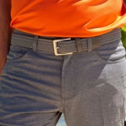 Mens Dunning Heathered 5 Pocket Golf Trousers- 32″waist/32″leg -Golf Essentials Shop 22