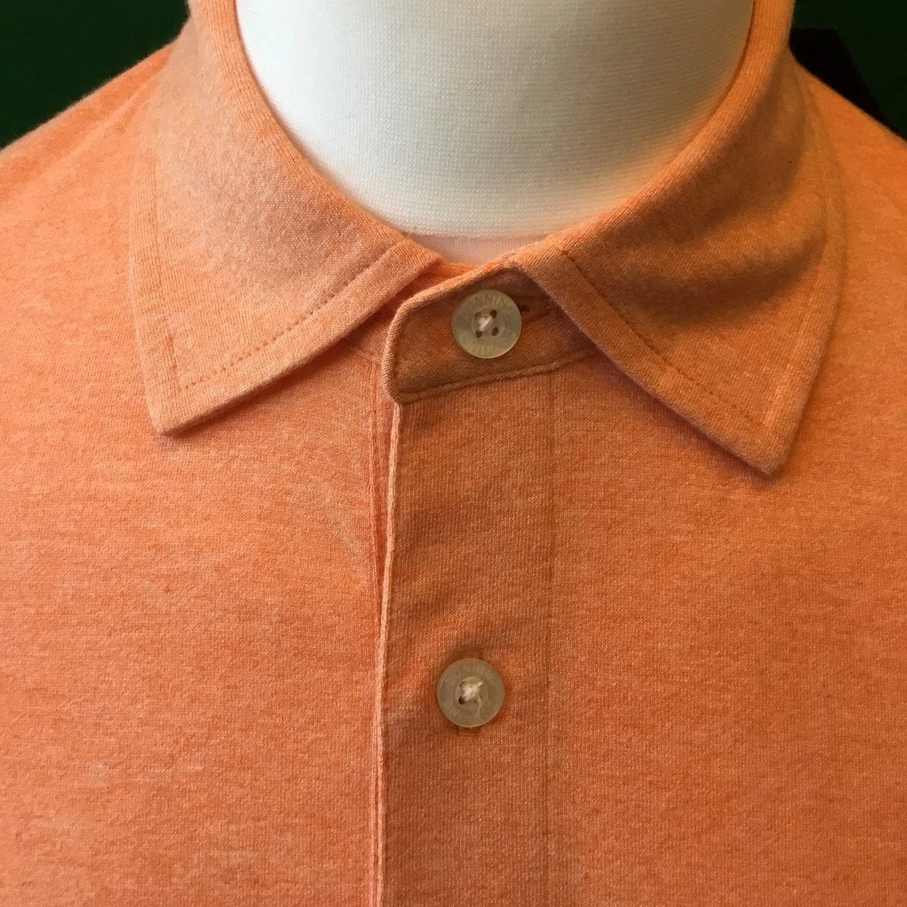 Mens Dunning Short Sleeved Citron Golf Polo Shirt- Small 38-40″ 5 Mens Dunning Short Sleeved Citron Golf Polo Shirt- Small 38-40″ - Image 3