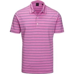 Mens Dunning Comrie Short Sleeved Golf Polo Shirt- Small 40-42″