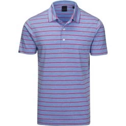 Mens Dunning Comrie Short Sleeved Golf Polo Shirt- Small 40-42″