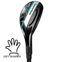 Left Handed TaylorMade No 4 Gapr Hi Hybrid With KBS 70g Reg Flex Graphite Shaft