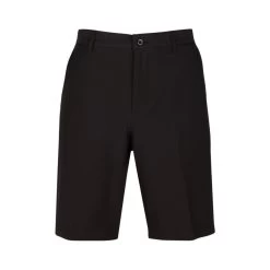 Mens Dunning Player Fit Woven Golf Shorts In Black – Waist 32″