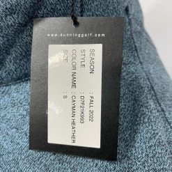 Dunning 1/4 Zip Golf Pullover – Size Small 40-42″ Chest – Cayman / Heather -Golf Essentials Shop 3DE615B8 2A37 4E78 B4D0 CB9B03804C34