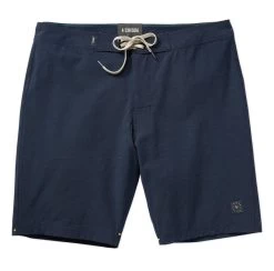 Mens Linksoul Solid Colour Boardshort In Navy – Waist 33″