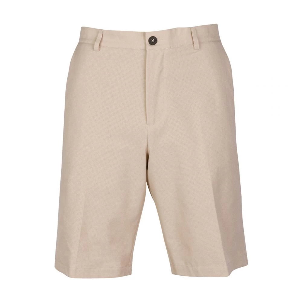 Mens Dunning Vented Heather Golf Shorts In Tan – Waist 32″ 3 Mens Dunning Vented Heather Golf Shorts In Tan – Waist 32″