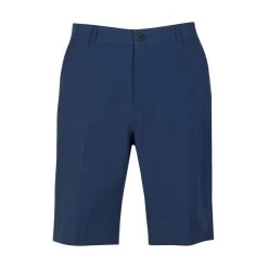 Mens Dunning Vented Heather Golf Shorts In Iron Blue – Waist 32″