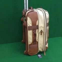 Retro Styled Wheeled Expanding Hand Luggage Travel Case – Beige And Tan 13 Retro Styled Wheeled Expanding Hand Luggage Travel Case – Beige And Tan -Golf Essentials Shop 4DF8A094 C631 4A7C 9D9E B161CDEECBCC