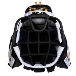 Callaway 2022 ORG 14 HD Golf Cart Bag – Black/White/Gold -Golf Essentials Shop 5122431 BG CG CRT ORG 14 HG 22 TOP
