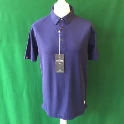 Mens Linksoul Polyester/Cotton Short Sleeve Golf Polo Shirt – Large 42-44″