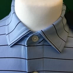 Mens Dunning Short Sleeved Striped Golf Polo Shirt- Small 40-42″ -Golf Essentials Shop 6EE6FF6F ED02 4E7C AC33 54EFC76E2ACD