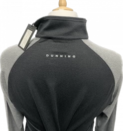 Dunning 1/4 Zip Golf Pullover – Size Small 40-42″ Chest – Black Heather -Golf Essentials Shop 8E652AF4 4539 4A64 83F6 8DF9A8A993AA