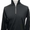 Dunning 1/4 Zip Golf Pullover – Size Small 40-42″ Chest – Black