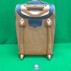 Retro Styled Wheeled Expanding Hand Luggage Travel Case – Navy And Tan 11 Retro Styled Wheeled Expanding Hand Luggage Travel Case – Navy And Tan -Golf Essentials Shop 985712EA CA51 47D0 A2D1 6DBA8725416F