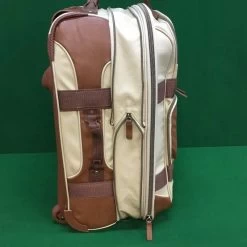 Retro Styled Wheeled Expanding Hand Luggage Travel Case – Beige And Tan 11 Retro Styled Wheeled Expanding Hand Luggage Travel Case – Beige And Tan -Golf Essentials Shop 992C2C6A 7E4A 4A95 AD9C 556C71C1CD56