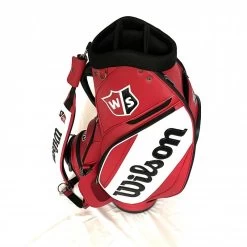 Wilson Staff Pro Golf Tour Staff Bag – Red/White/Black