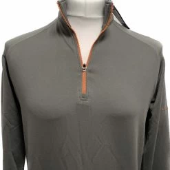 Dunning 1/4 Zip Golf Pullover – Size Small 40-42″ Chest – Charcoal