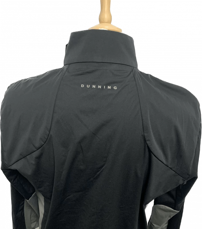 Dunning Golf Carrick Full Zip Jacket – Medium 42-44″ Chest -Black/Charcoal 5 Dunning Golf Carrick Full Zip Jacket – Medium 42-44″ Chest -Black/Charcoal - Image 3