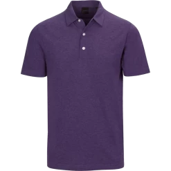 Dunning Golf Natural Hand Polo Shirt – Small 40-42″ Chest – Vein Heather