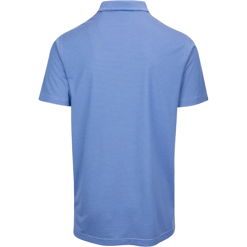 Dunning Golf Selkirk Coolmax Polo Shirt – 40-42″ Chest – Sodalite/White 4 Dunning Golf Selkirk Coolmax Polo Shirt – 40-42″ Chest – Sodalite/White - Image 2