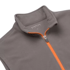 Dunning Polartec Wind Pro Fleece Vest – Small 40-42″ Chest – Charcoal / Vigor -Golf Essentials Shop D7F20V952 7 CHVG DETAIL