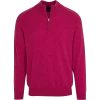 Dunning 1/4 Zip Golf Pullover – Size Small 40-42″ Chest – Poppy Heather -Golf Essentials Shop D7F21S192 7 POPH