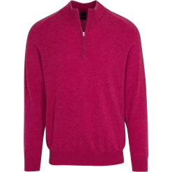 Dunning 1/4 Zip Golf Pullover – Size Small 40-42″ Chest – Poppy Heather