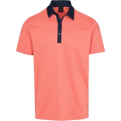 Dunning Golf Colsten Jersey Polo Shirt – Small 40-42″ Chest – Coral
