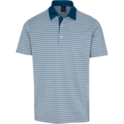 Dunning Golf Elswick Jersey Polo Shirt – 40-42″ Chest – Plank/Opal/Cayman