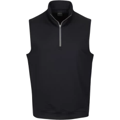 Dunning 1/4 Zip Golf Vest- Size Small 40-42″ Chest – Black/Charcoal
