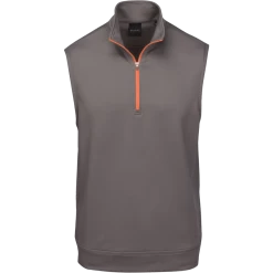 Dunning Golf 1/4 Zip Iona Vest Gilet- Small 40-42″ Chest – Charcoal