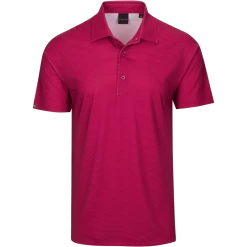 Dunning Golf Clifton Jersey Polo Shirt – Small 40-42″ Chest – Berry