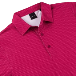Dunning Golf Clifton Jersey Polo Shirt – Small 40-42″ Chest – Berry -Golf Essentials Shop D7S21K467 BERRY 3
