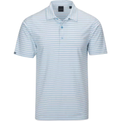Dunning Golf Annagry Jersey Polo Shirt – Small 40-42″ Chest – Polar/Veil