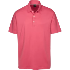 Dunning Carlow Solid Jersey Performance Polo 40-42″ Chest – Rosewood