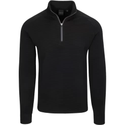 Dunning 1/4 Zip Golf Pullover – Size Small 40-42″ Chest – Black