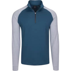 Dunning 1/4 Zip Golf Pullover – Size Small 40-42″ Chest – Dim Heather