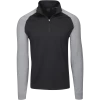 Dunning 1/4 Zip Golf Pullover – Size Small 40-42″ Chest – Black Heather -Golf Essentials Shop D7S21K985 7 BLHE