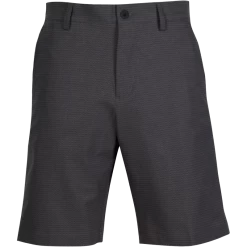 Dunning Golf Premium Tailored Shorts – 32″ Waist – Charcoal/Soft Black