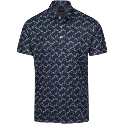 Dunning Golf Bartlett Jersey Polo Shirt – Small 40-42″ Chest – Halo