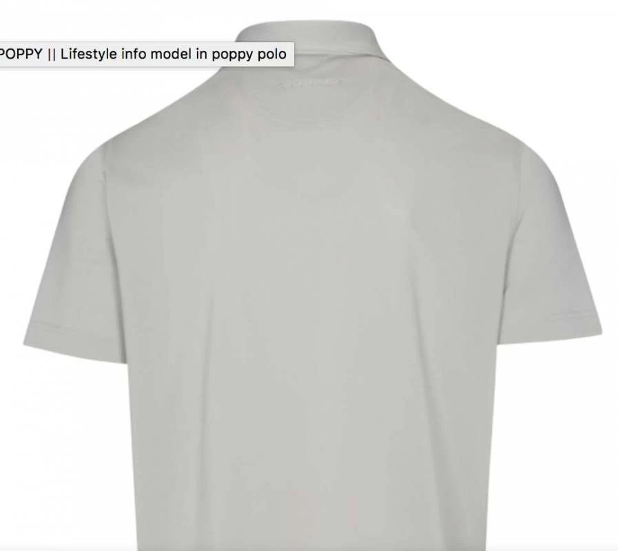 DUNNING PLAYER PIQUE PERFORMANCE POLO – 40-42″ Chest – ARCTIC 4 DUNNING PLAYER PIQUE PERFORMANCE POLO – 40-42″ Chest – ARCTIC - Image 2