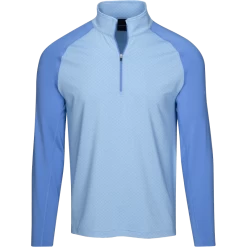 Dunning 1/4 Zip Golf Pullover – Size Small 40-42″ Chest – Surf Blue Breeze