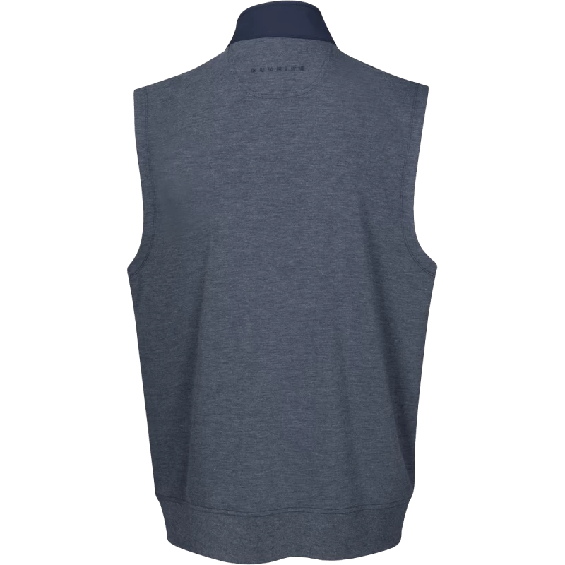 Dunning Golf Risbury Vest Gilet Full Zip – Small 40-42″ Chest – Halo Heather 4 Dunning Golf Risbury Vest Gilet Full Zip – Small 40-42″ Chest – Halo Heather - Image 2