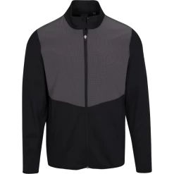 Dunning Golf Full Zip Wind Stopper Jacket – Size Small 40-42″ Chest – Black