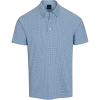 DUNNING BENFORD JACQUARD POLO 40-42″ Chest- Seaport/wht -Golf Essentials Shop D7S23K517 7 SPWT