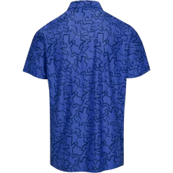 DUNNING TALBOT PIQUE PERFORMANCE POLO 40-42″ Chest-SAPH/HALO -Golf Essentials Shop D7S23K524 7 SPHO 1